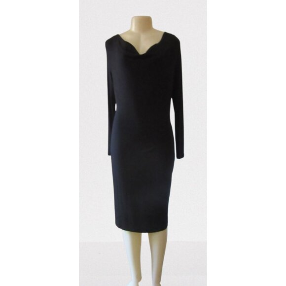 New w Tags, Peruvian Connection Black Jovel Dress w Detachable Lining in Sz M - Picture 1 of 8